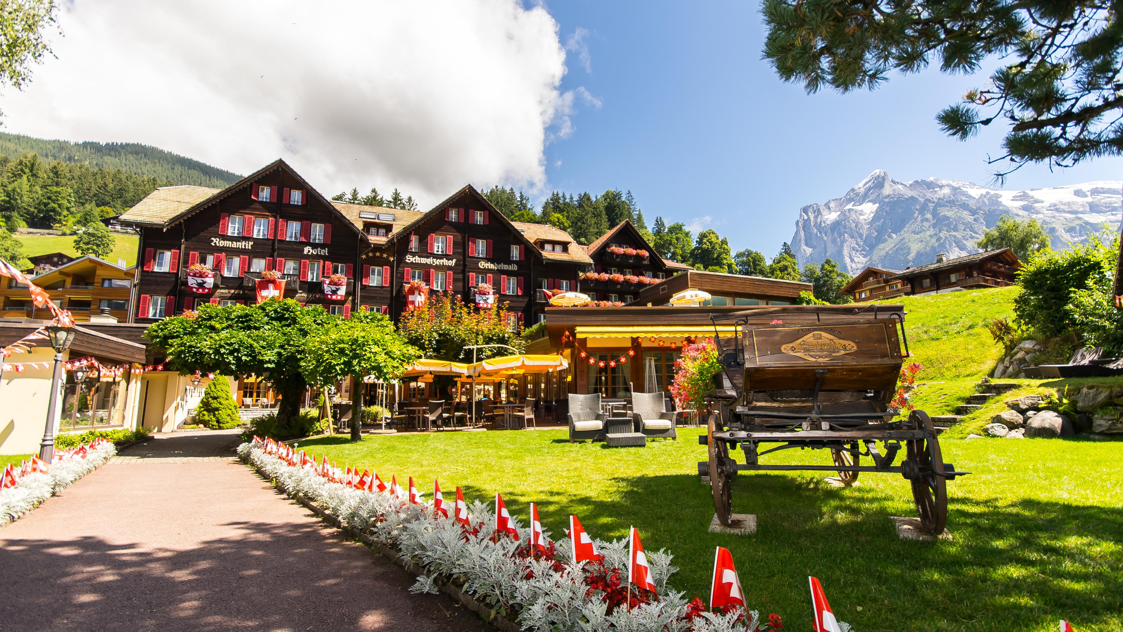Romantik Hotel Schweizerhof Grindelwald Eksteriør bilde