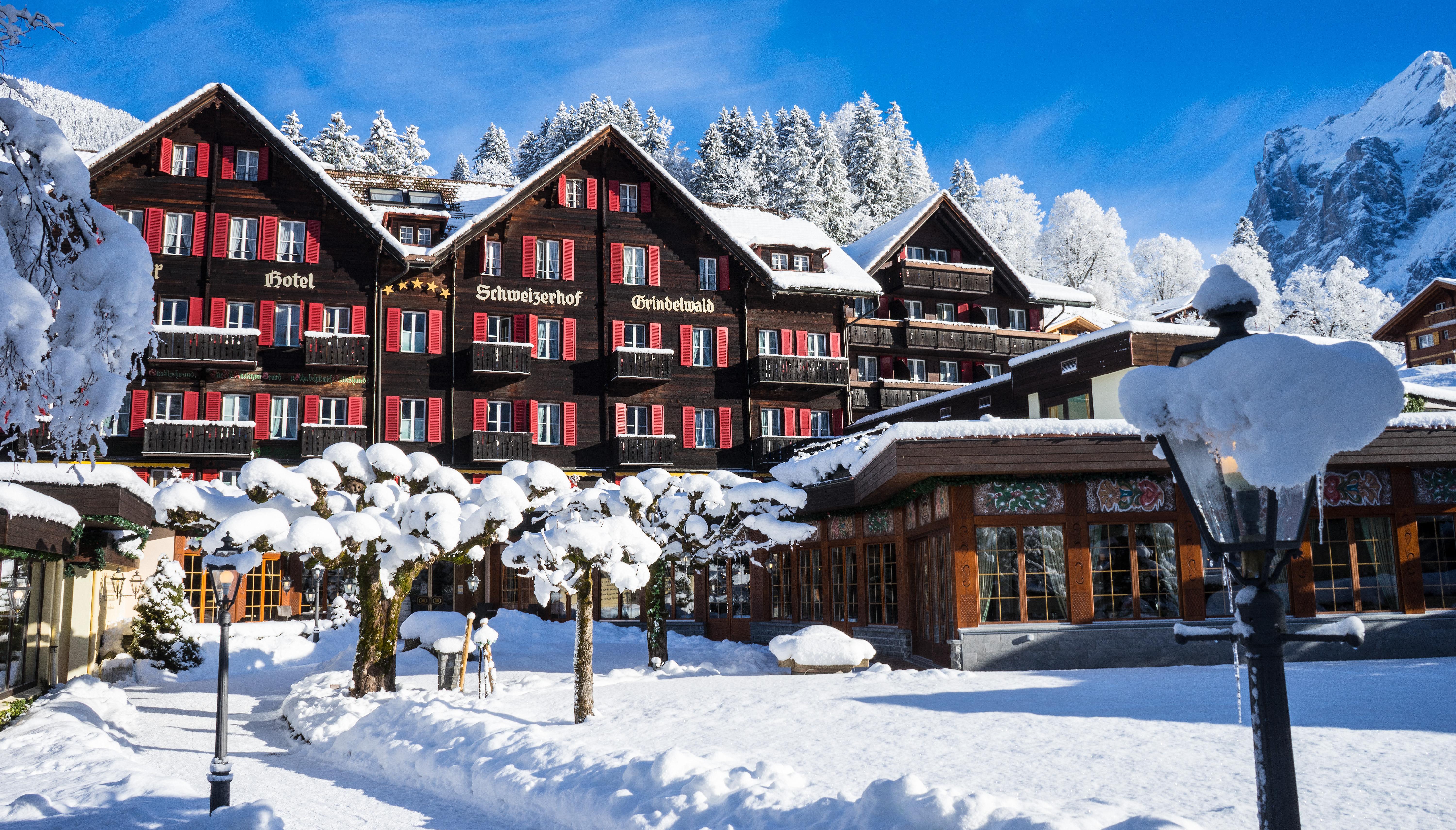 Romantik Hotel Schweizerhof Grindelwald Eksteriør bilde