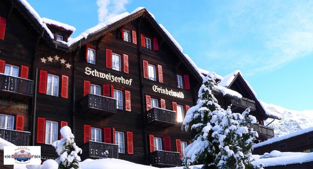 Romantik Hotel Schweizerhof Grindelwald Eksteriør bilde